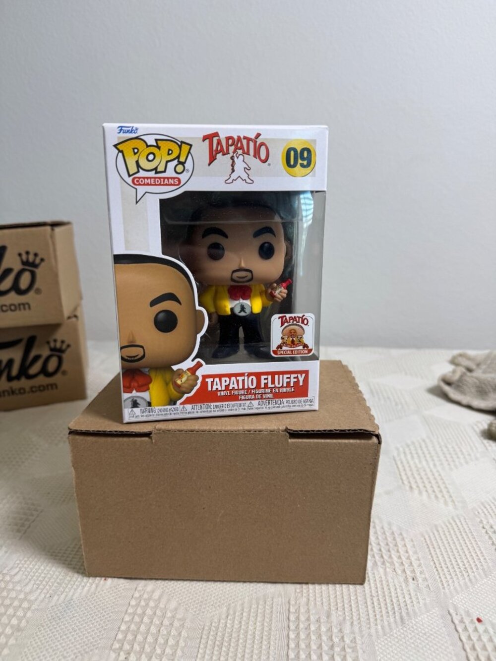 Funko Pop Comedians Tapatio Gabriel Fluffy Iglesias Special Edition 9 NIB